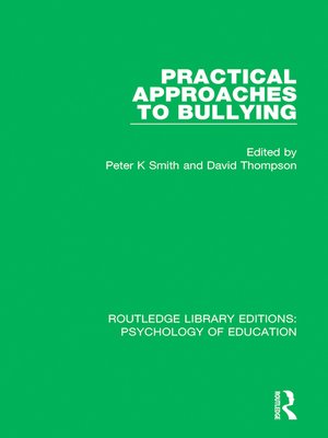 cover image of Practical Approaches to Bullying